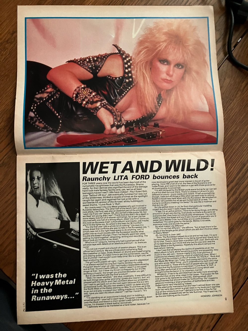 Vintage Kerrang! Magazine issue #41 May 1983 featuring KISS VG+ condition - Picture 11 of 13